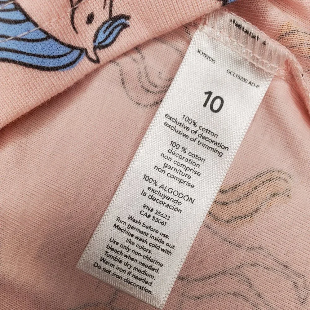 Carter's Just One You -Girls Horse 100% Cotton T-Shirt Pullover Pajama